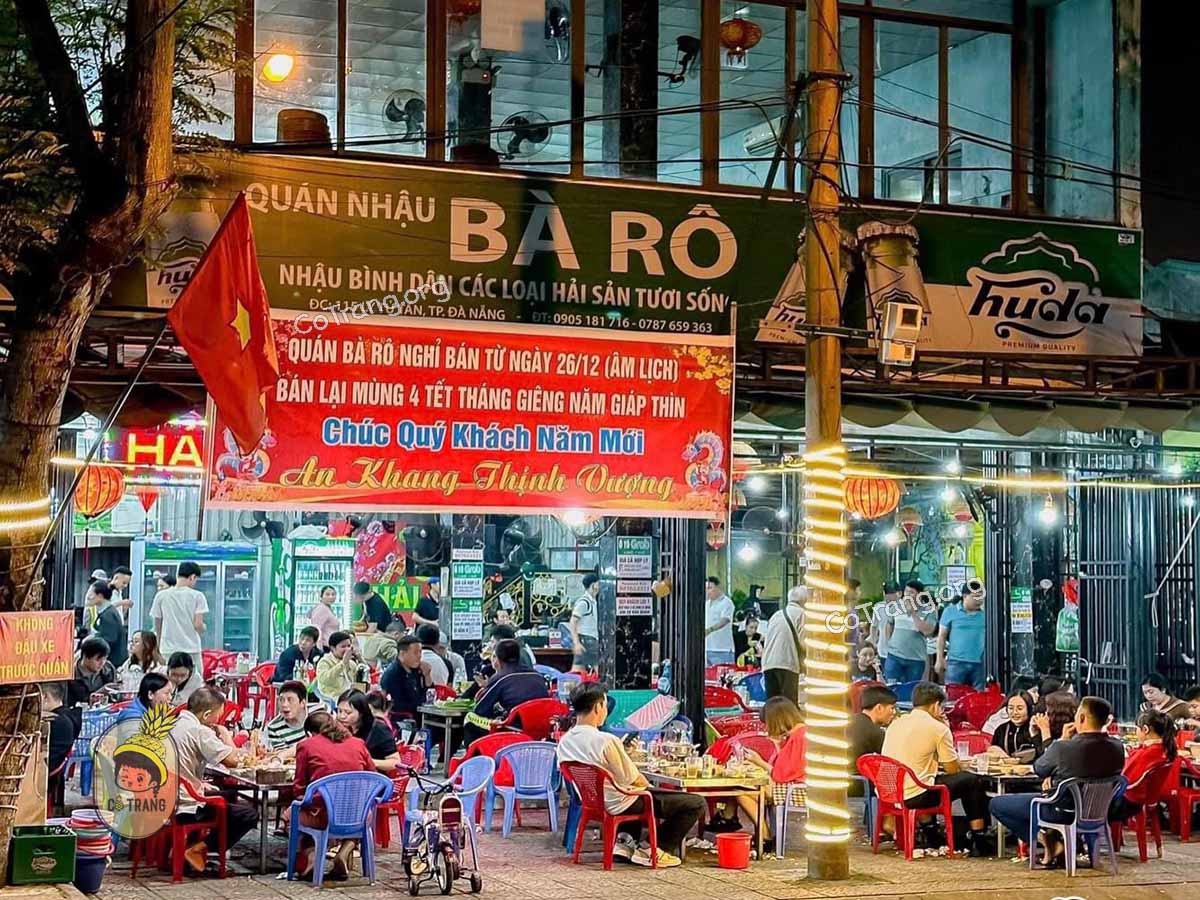 Ba Ro seafood restaurant