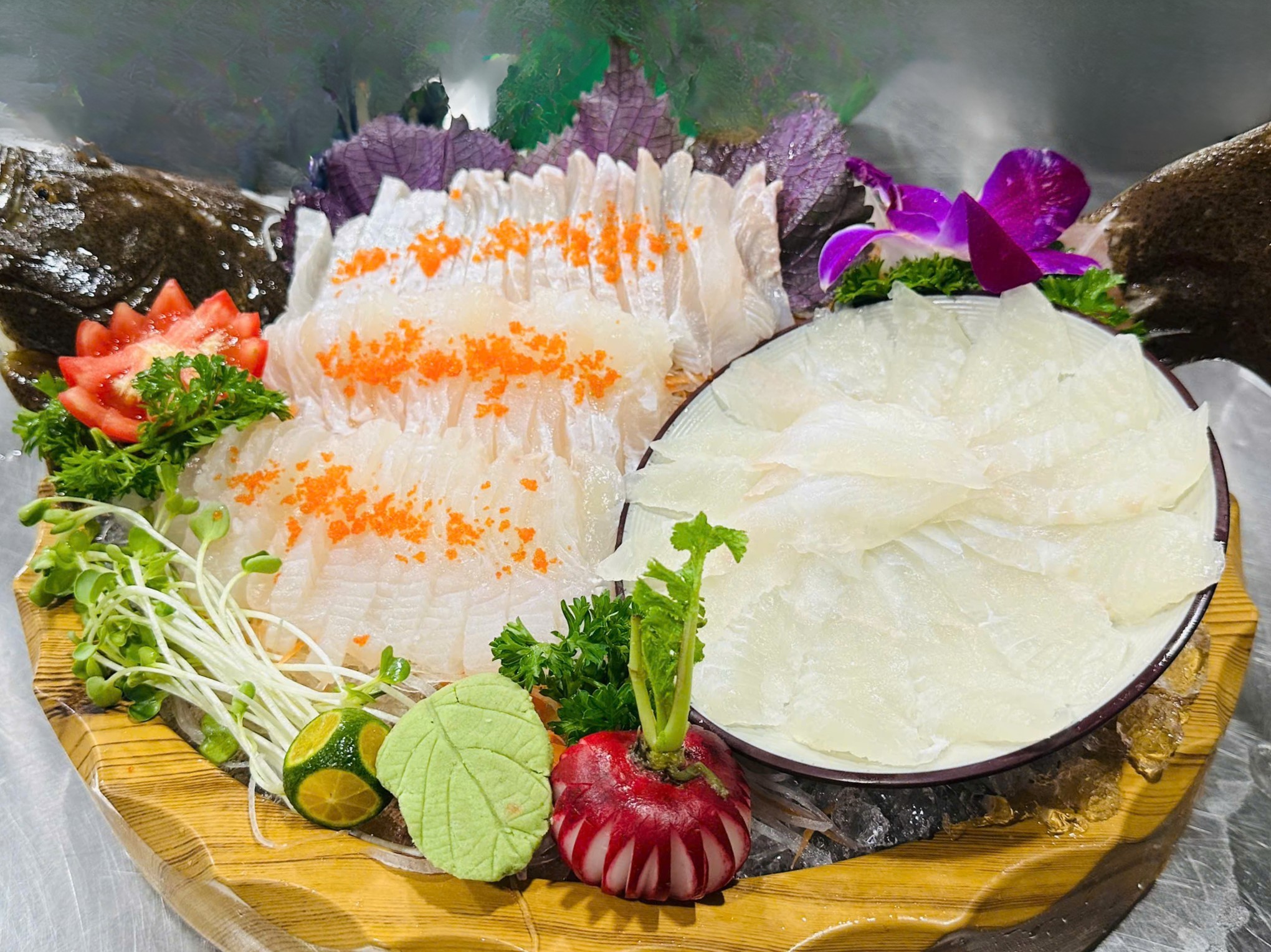 Рыбное сашими – вкусные Морепродукты в Дананге