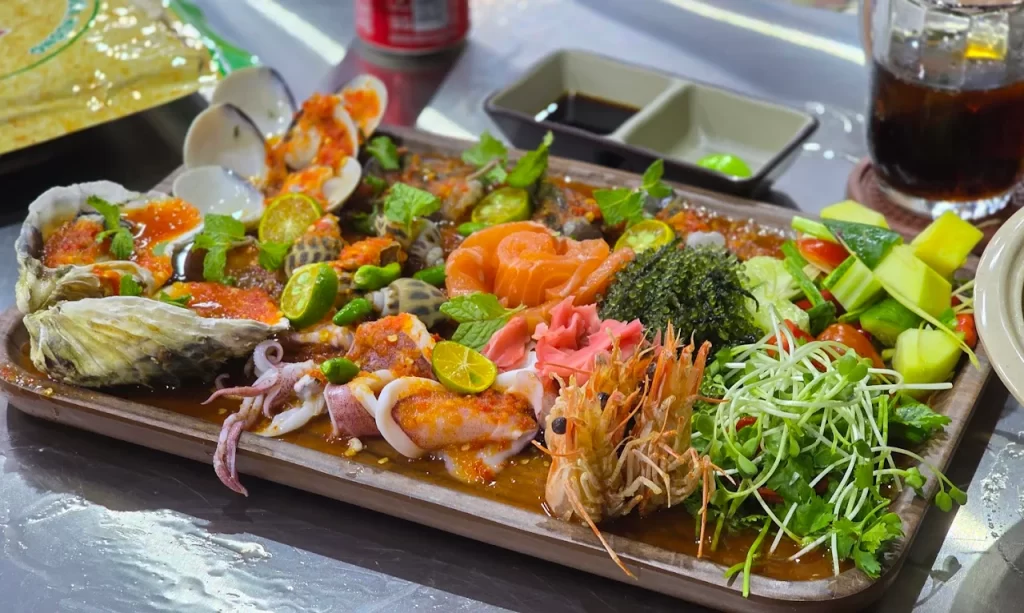 해산물을 즐기다 올바른 순서로 바다의 맛을 느끼다