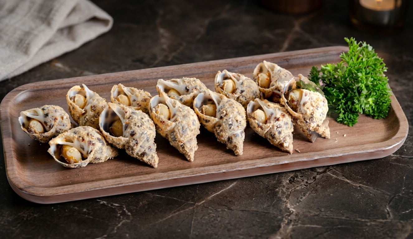 Grilled sweet snails with salt – A must-try seafood dish in Da Nang