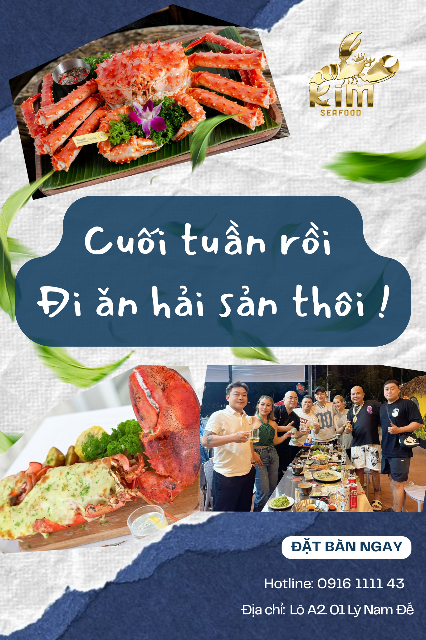 Kim Seafood – Địa điểm ăn hải sản tươi ngon dành cho du khách Đà Nẵng