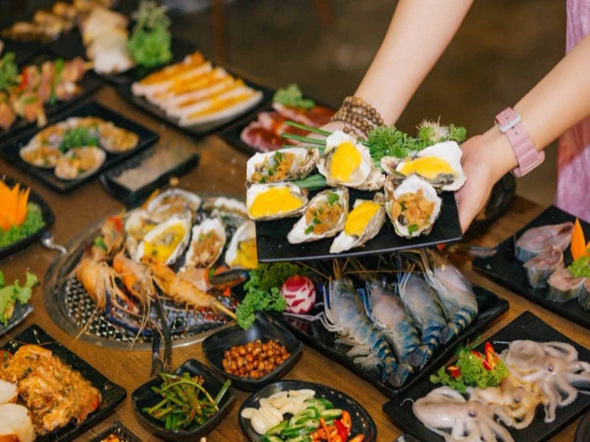 신선한 해산물