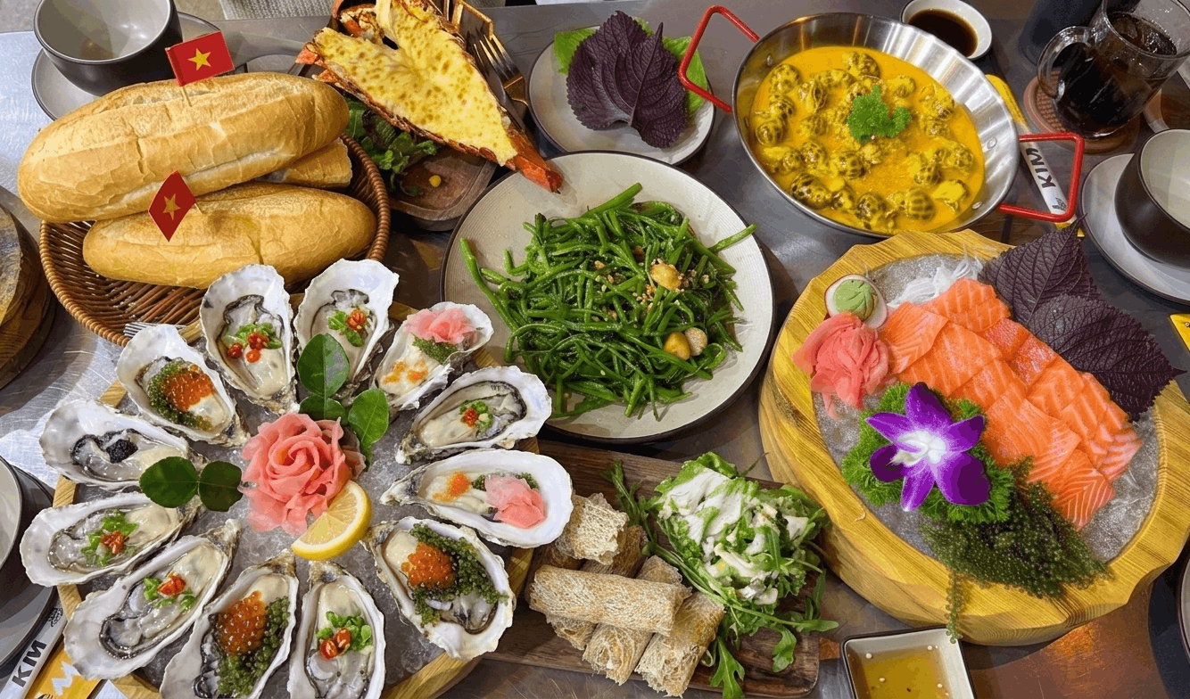 hải sản tươi sống