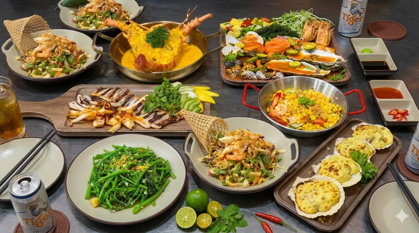 Mâm hải sản